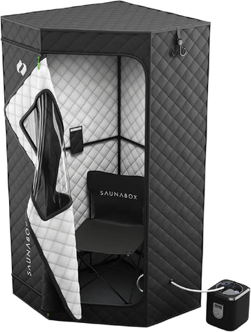 SmartSteam Kit Pro | Personal Steam Sauna for Home Use | Portable Sauna Tent with Chair