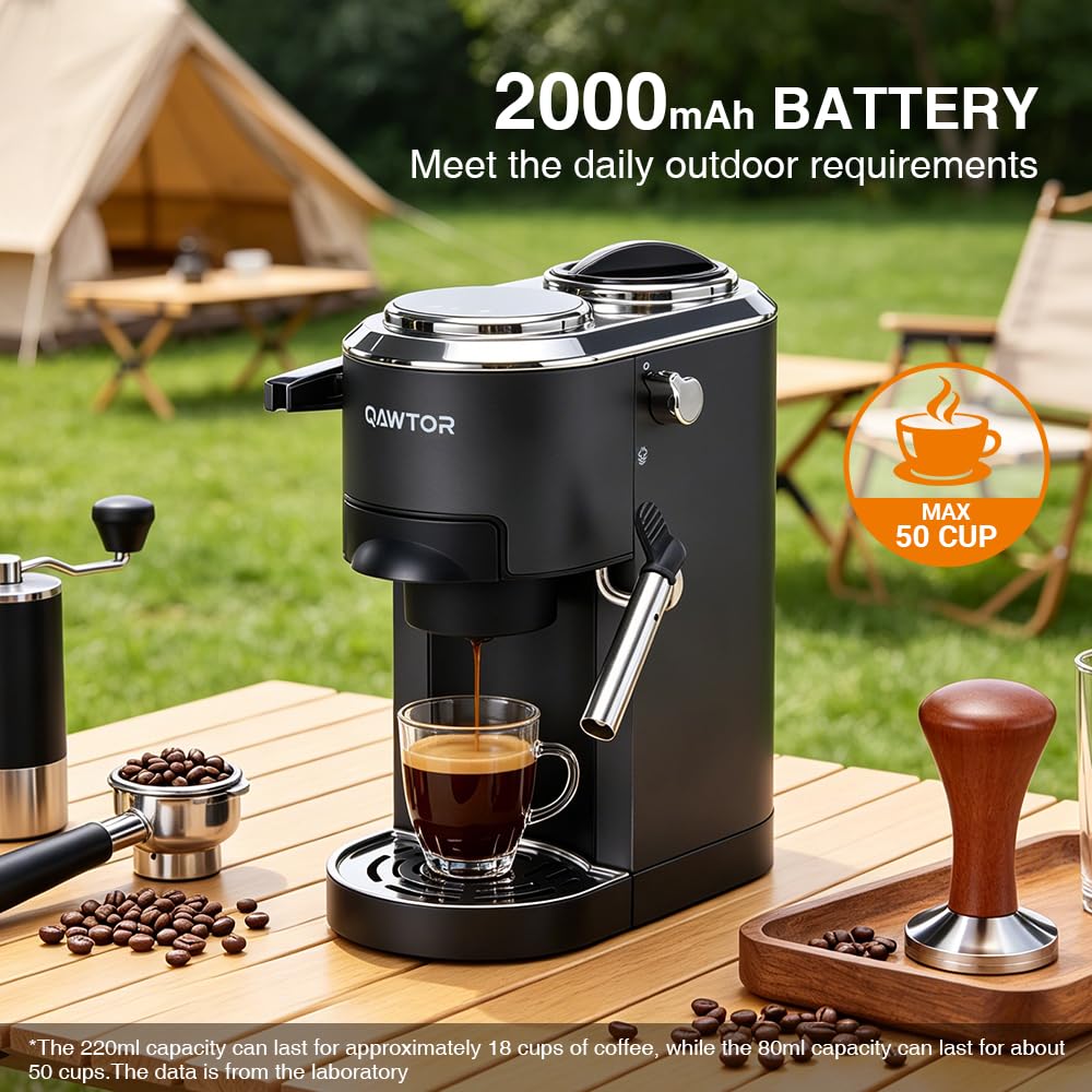 Espresso Machine, 20 Bar Espresso Coffee Machine with Milk Frother