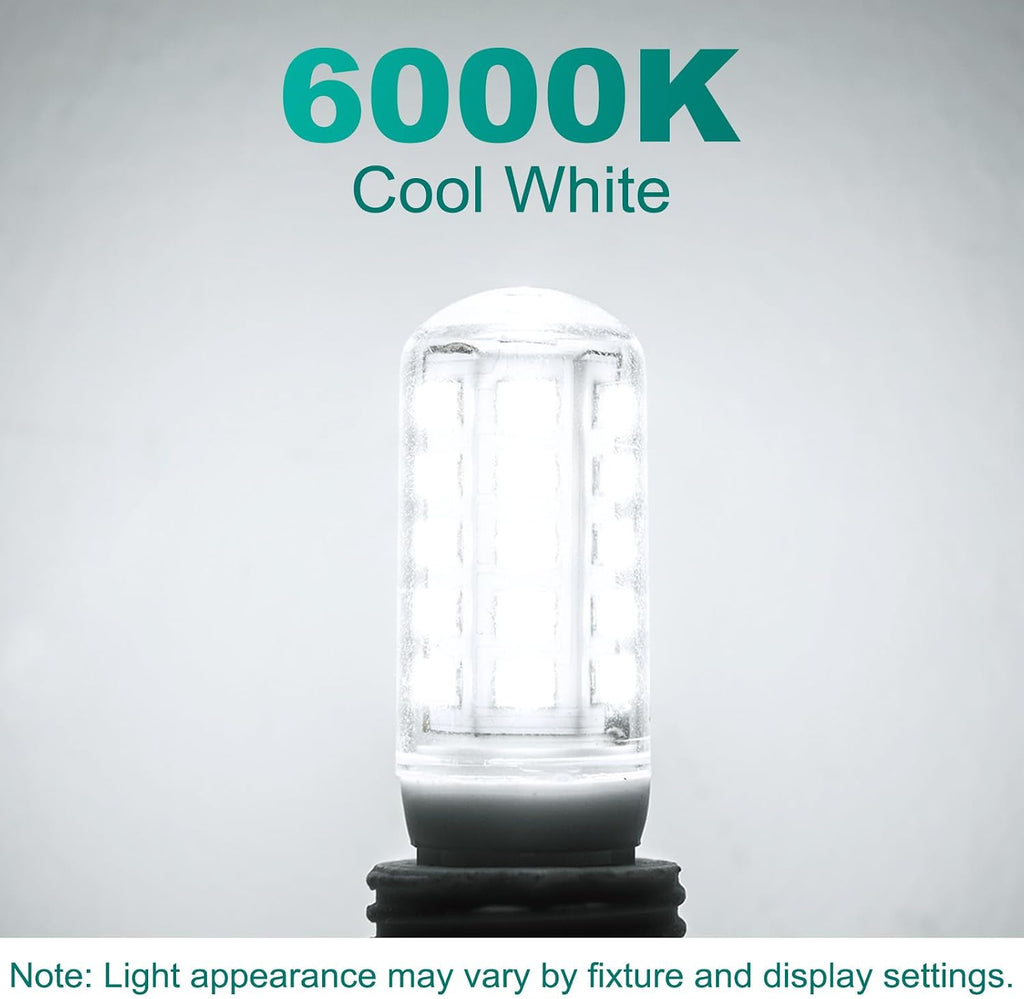 G9 LED Bulbs, 6000K Cool White, 40W Equivalent, 400 LM
