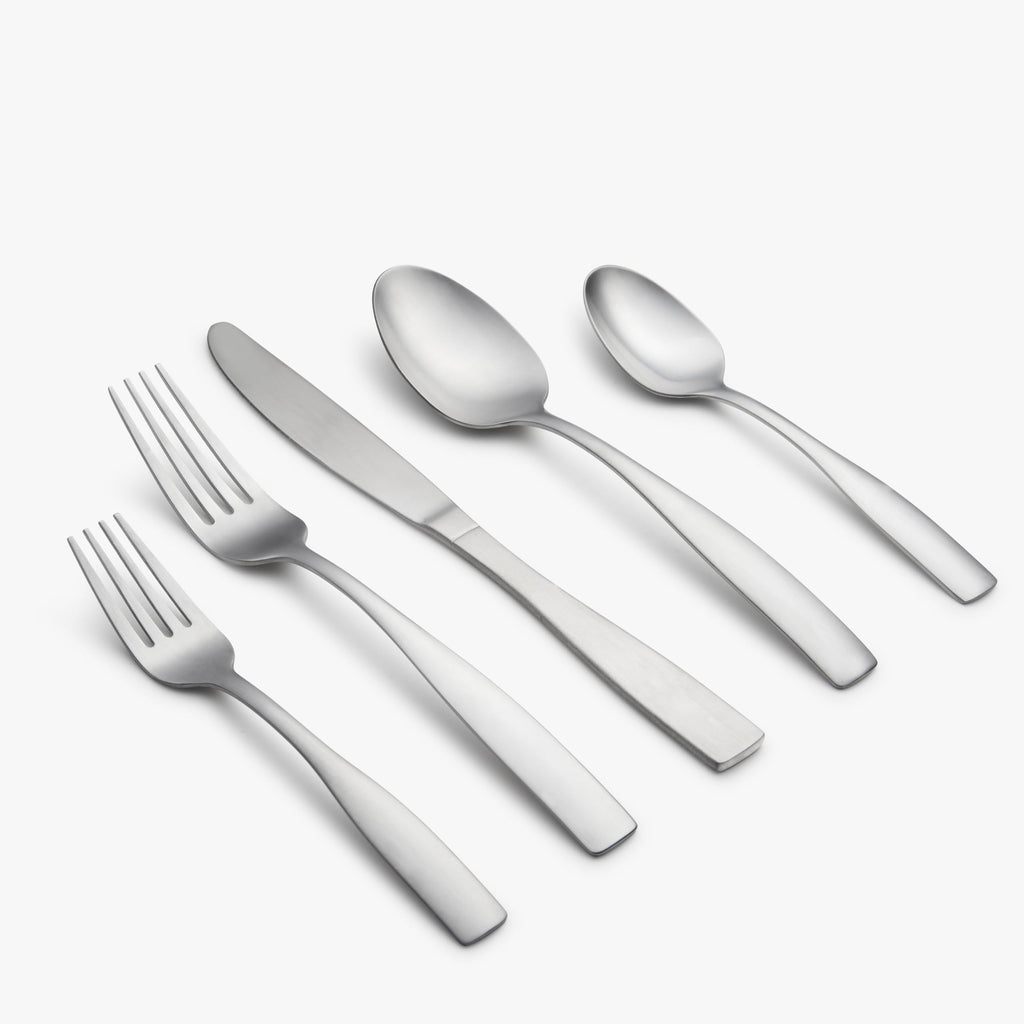 Madison Satin 20-Piece 18/0 Silverware Set for 4, Flatware