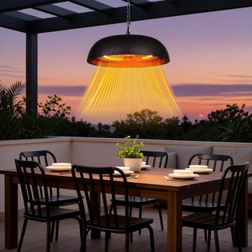 Electric Hanging Patio Heater, Ceiling-Mounted Patio Heater