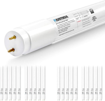 4FT LED T8 Hybrid Type A+B Light Tube, 18W, Plug & Play or Ballast Bypass, Single-Ended OR Double-Ended