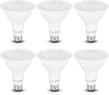 LED PAR30 Long Neck 12W 120V ETL Listed E26, 3000K, 6 Pack