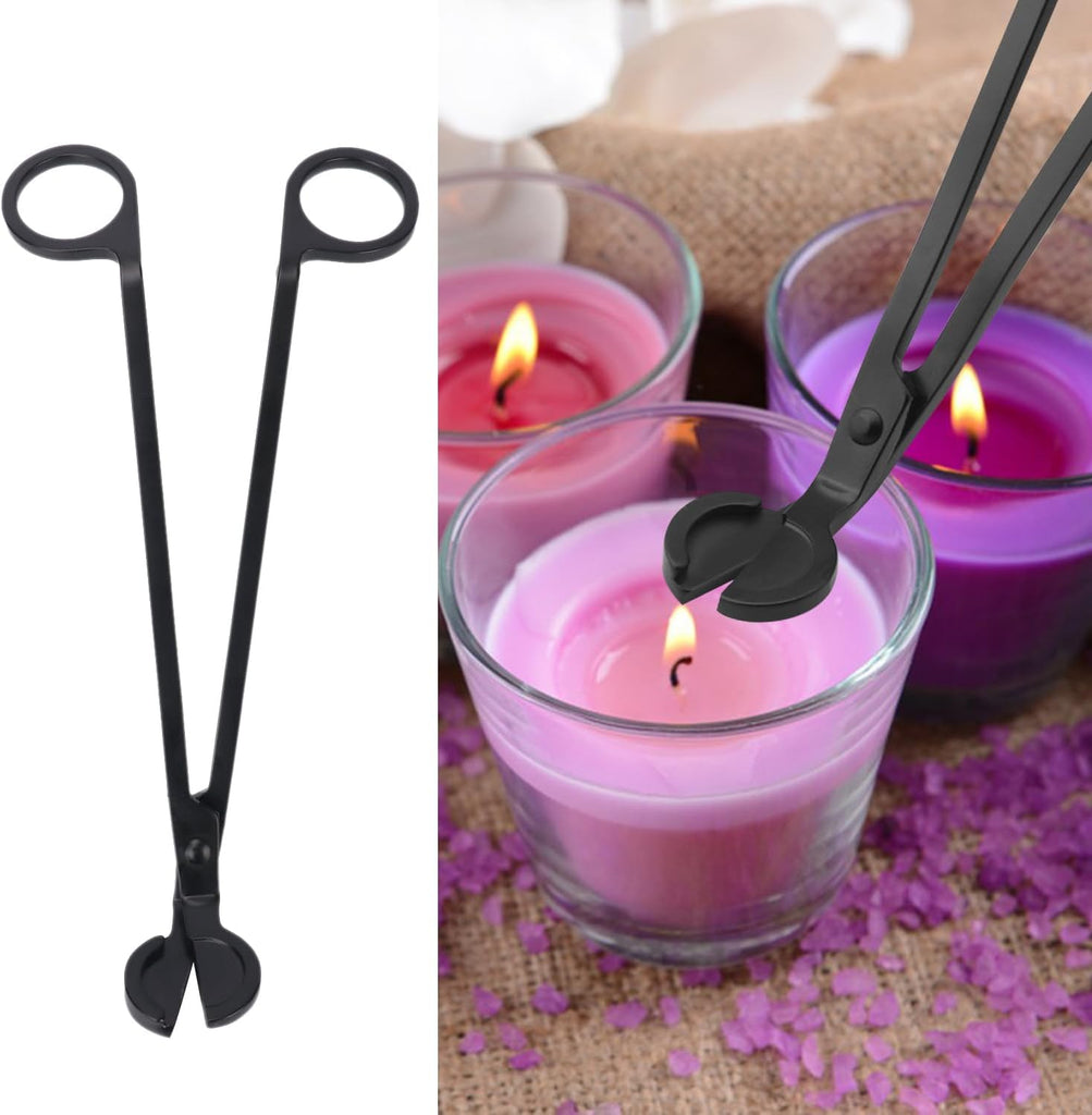 3 in 1 Candle Accessory Set(3 Set), Premium Candle Wick Trimmer, Candle Snuffer, Wick Dipper, Elegant Candle Care Kit