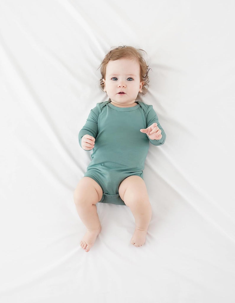Bamboo Viscose Long Sleeve Bodysuits Unisex Bodysuit