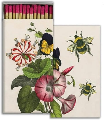 Match Box - Bees, Pansy, Honeysuckle & Morning Glory - Set of 2