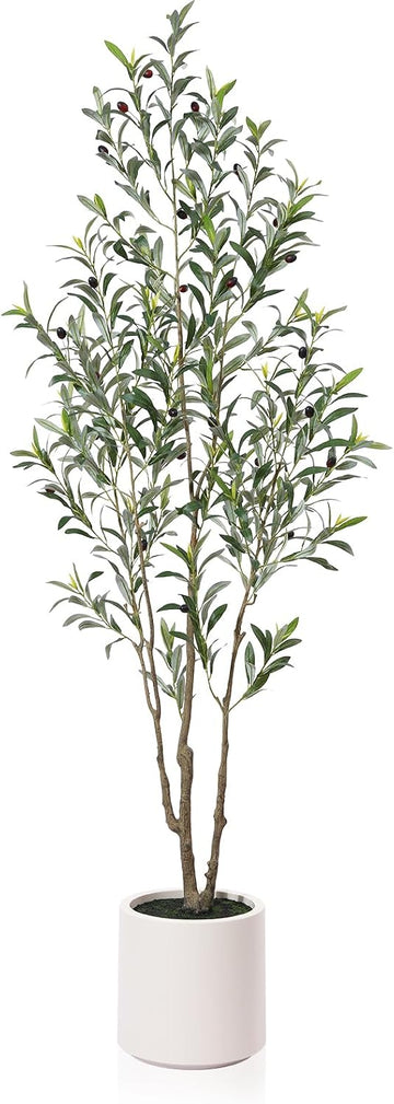 Artificial Olive Trees, 6 ft Tall Fake Olive Trees