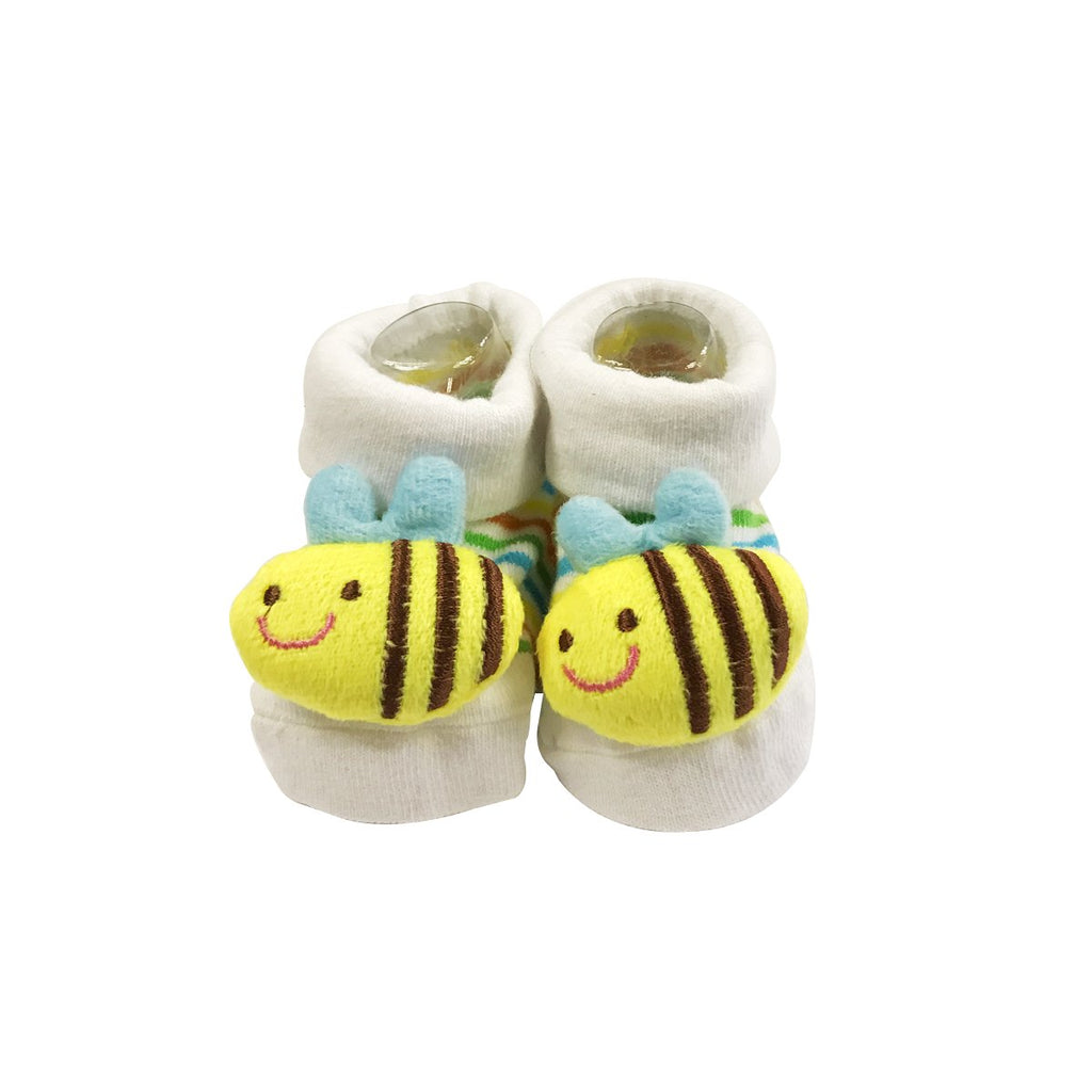 Adorable Baby 6 Pair Non-Skid Bootie Socks