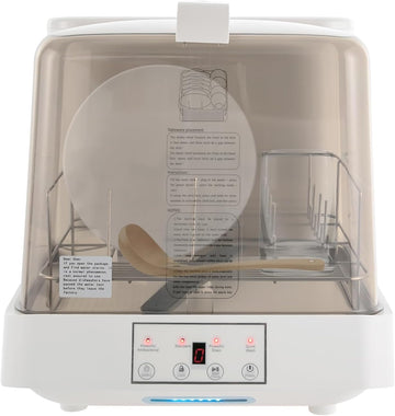 Countertop Dishwasher, 110V 800W Portable Automatic Dishwashing Machine with Tank & Touch Control
