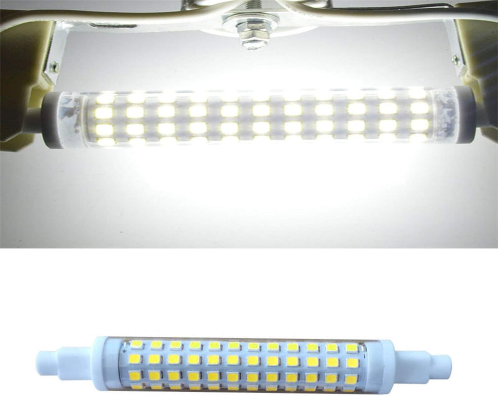 R7S LED Light Bulb 10W Dimmable Double Ended R7S J118 LED Bulbs 100W Halogen Equivalent Daylight White 6000K J Type
