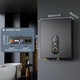 18KW Electric Tankless Water Heater, 240V On-Demand Instant Hot Water Heater for Whole House