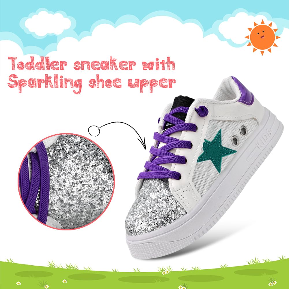 Sneakers Glitter Tennis Shoes