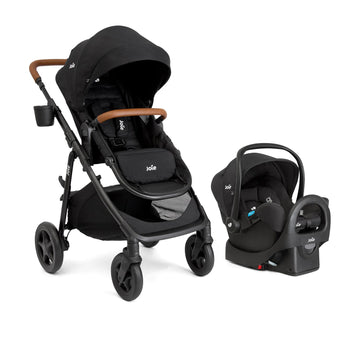 Joie Ginger 4-in-1 Pramette Stroller & Rue Infant Car Seat Travel System