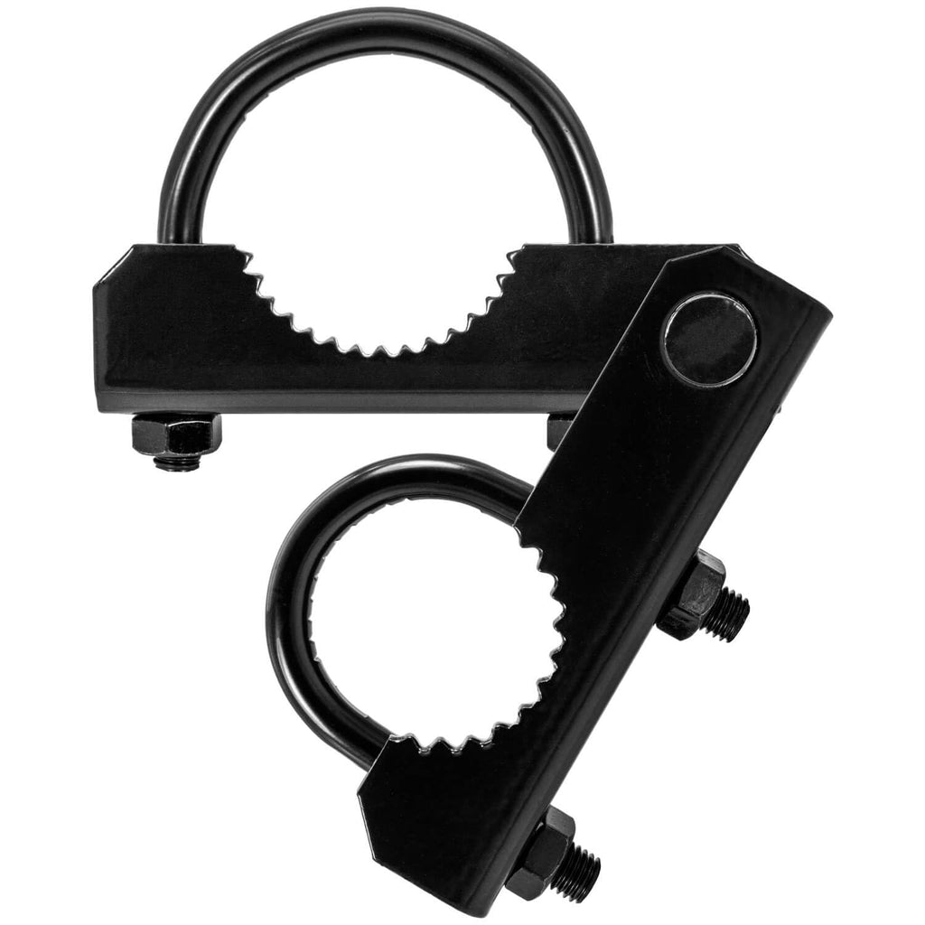 Black 180° Gate Hinge, 2-3/8in Post, Commercial Duty