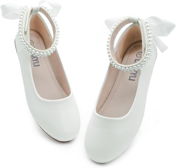 Toddler Flower Girl Dress Shoes Mary Jane Flats