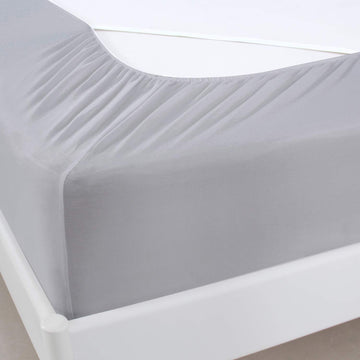 Box Spring Cover King Size, Elastic Fabric Wrap Around 4 Sides Bed Skirt