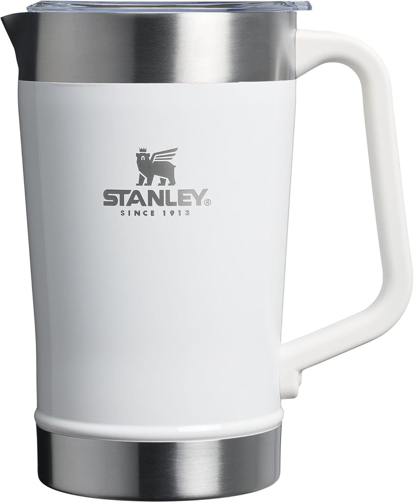 Stay-Chill Pitcher 64 oz | Cold Water, Beer, and Drink Pitcher with Lid | Large Capacity Durable Beverage Container
