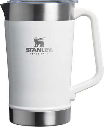 Stay-Chill Pitcher 64 oz | Cold Water, Beer, and Drink Pitcher with Lid | Large Capacity Durable Beverage Container
