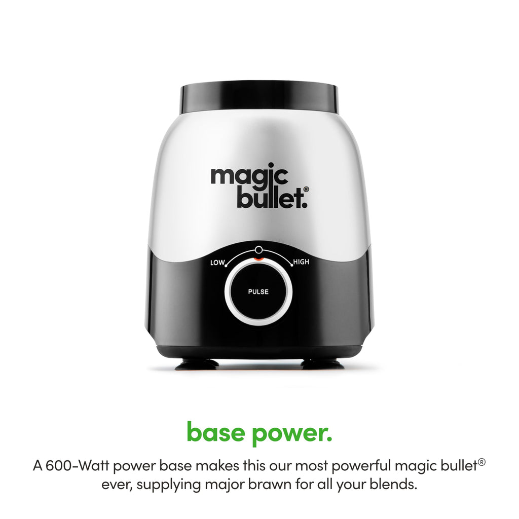 Combo Blender, 600W, 48oz Pitcher, 16oz Cup with To-Go Lid, Easy Cleaning, Cross Blade, for Smoothies, Sauces