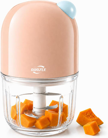 Food Chopper, 6 Blades Mini Baby Food Maker for Smooth Baby Food Puree