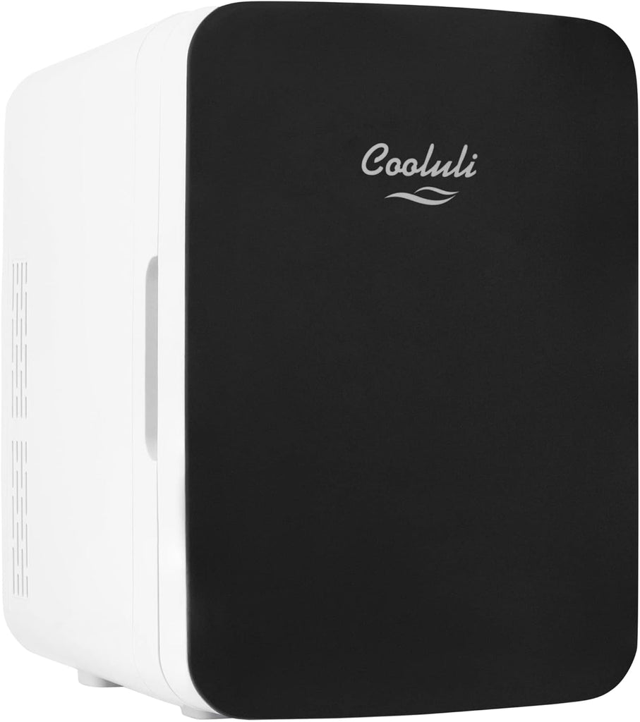 10L Mini Fridge for Bedroom, Car, Office Desk & Dorm - Portable Thermoelectric Cooler & Warmer for Food, Drinks