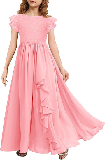Formal Flower Girls Dress Junior Bridesmaid for Wedding