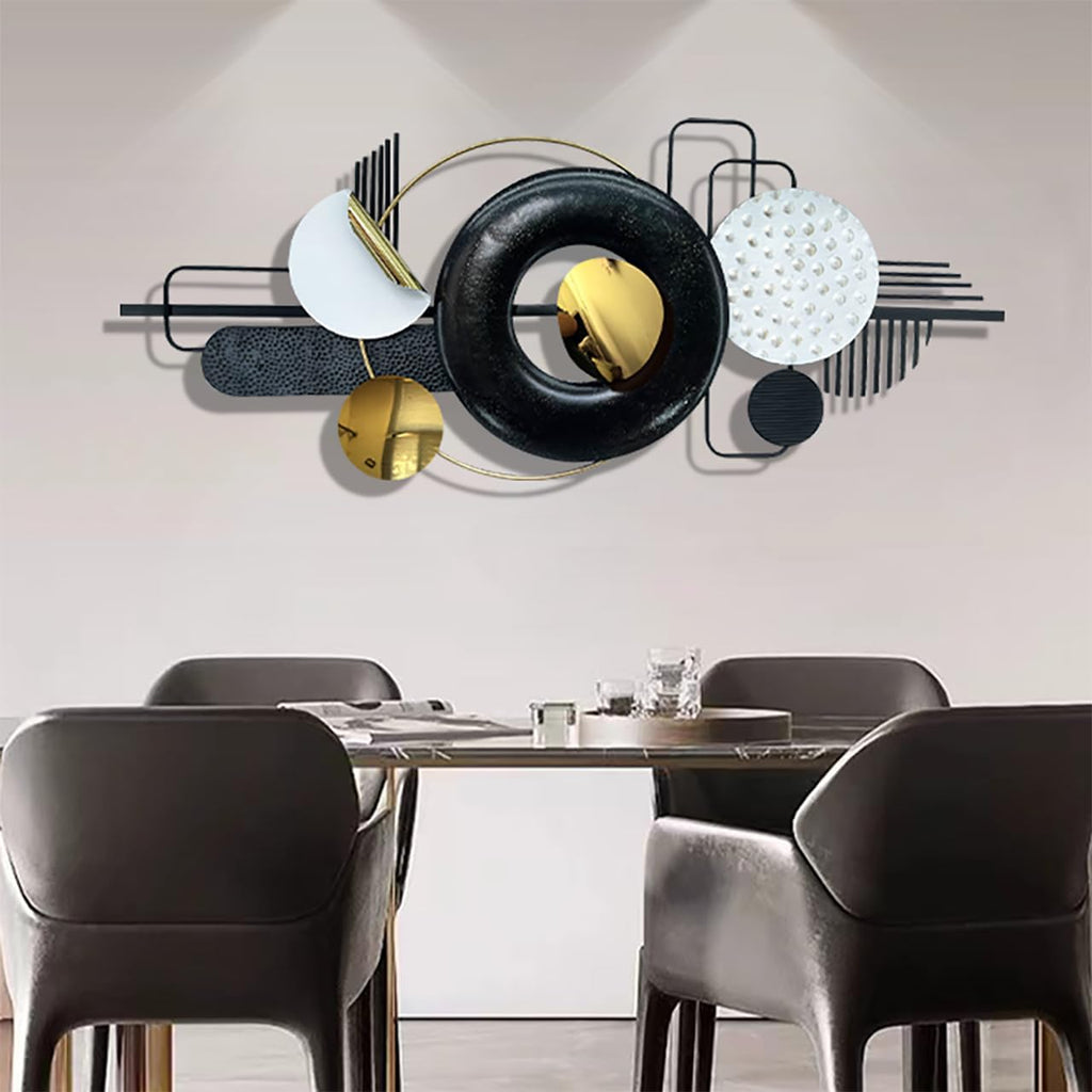 Large Metal Wall Art,Modern Decor 59 x 25