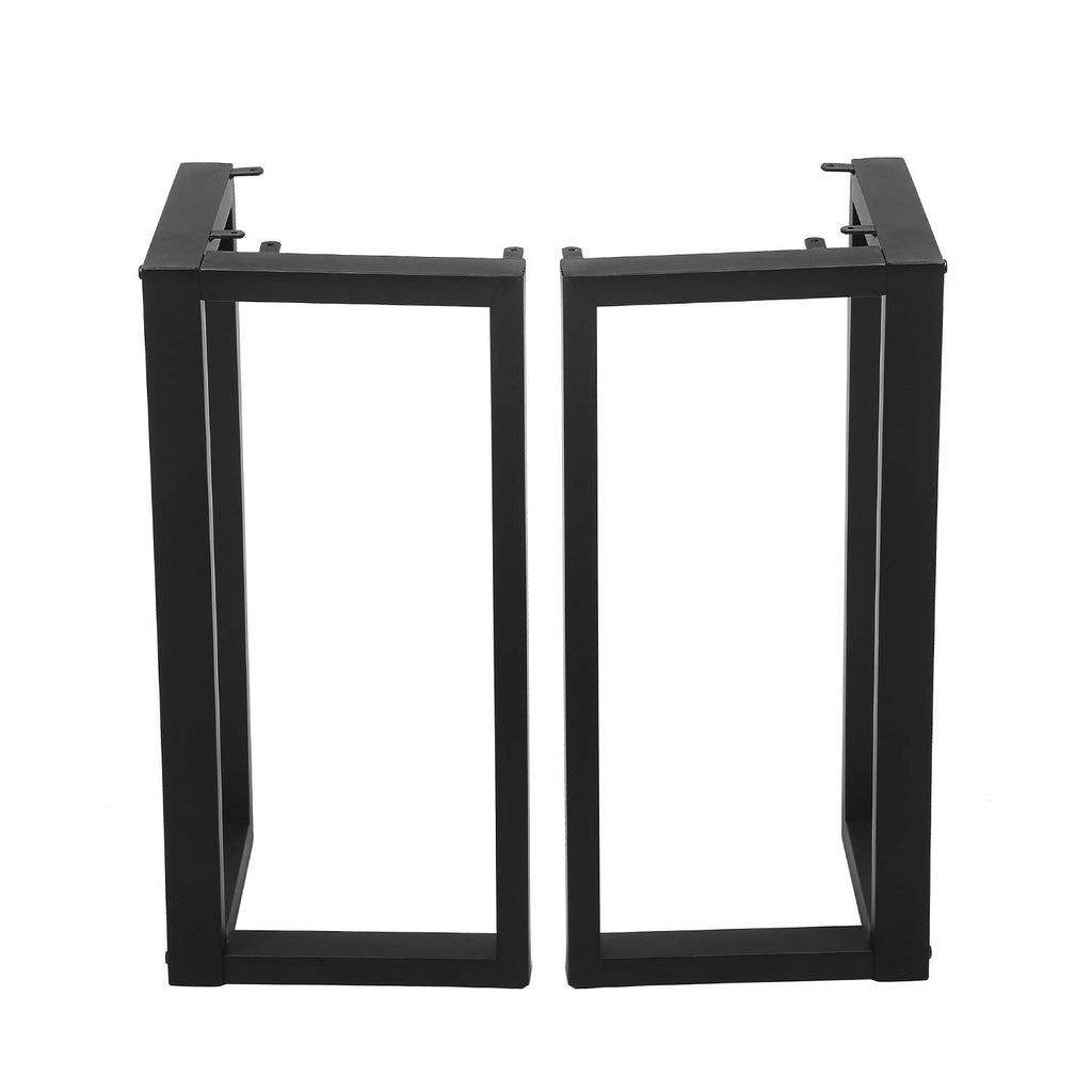 2 Pcs V Shape Table Legs - Heavy Duty Metal, Dining Table & DIY Iron Bench Legs (H28"xW17.7")