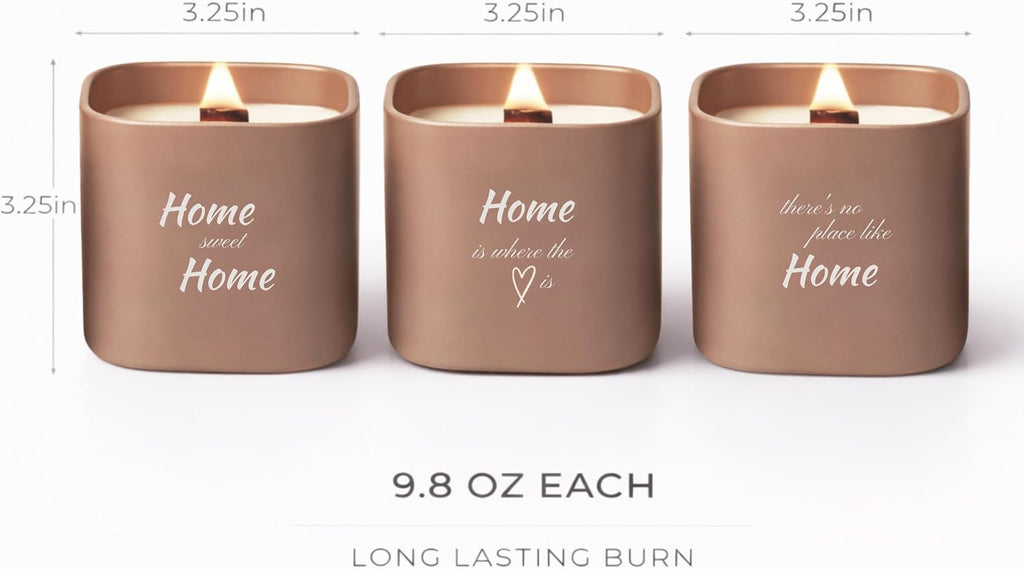 One Life Collection & Home Collection Premium Scented Soy Candles Gift Sets Bundle