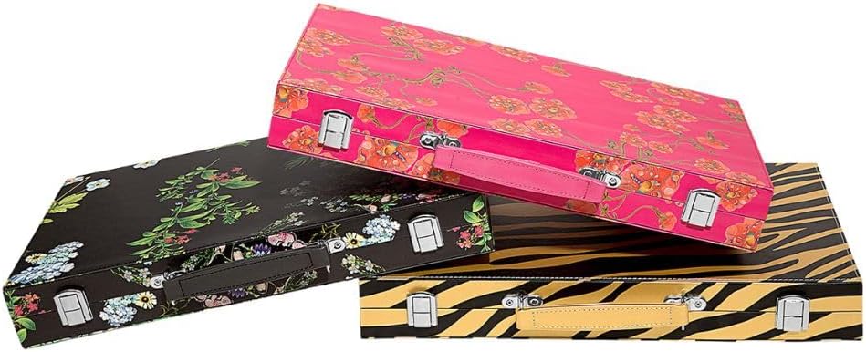 Vegan Leather Backgammon Set