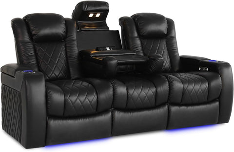 Home Theater Seating Tuscany 2025 3-Seat Power Recliner with Center Console
