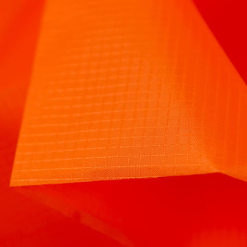 Nylon Ribstop Waterproof Fabric 1.7OZ 70D 58" By 3 Yards(Orange)