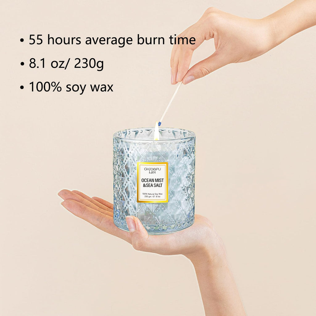 Summer California Mist Ocean & Sea Salt Candle, 8.1 oz