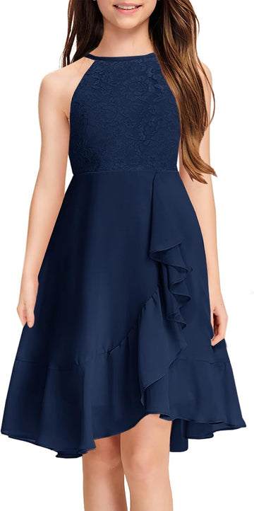 Flower Girl Wedding Guest Dress Junior Bridesmaid Kids