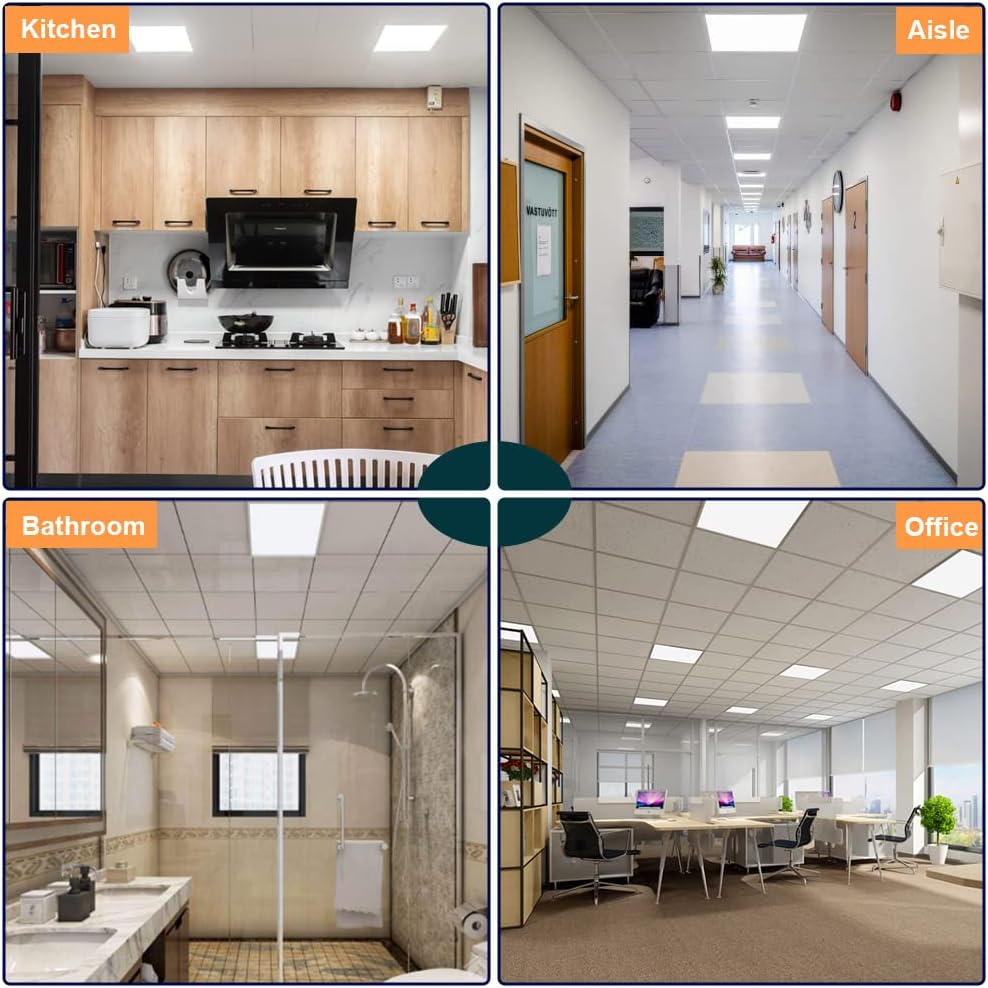 U Shaped LED Tube Lights, T8 T12, 18W(40W Equiv.), 6000K Super Bright, 2000LM, Fluorescent Light Tube Replacement