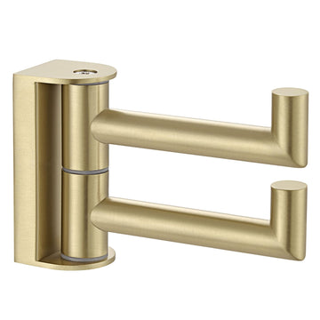 Towel Hook Brushed Gold, Swivel Coat Robe Hook