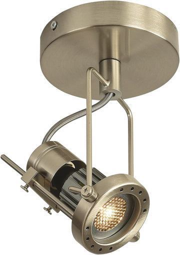 Ceiling Spotlight Indoor Dimmable Directional Nickel Spot Light 9W GU10