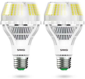 Dimmable LED Light Bulbs Large A21, 250W Equivalent 4000LM, 2 Pack
