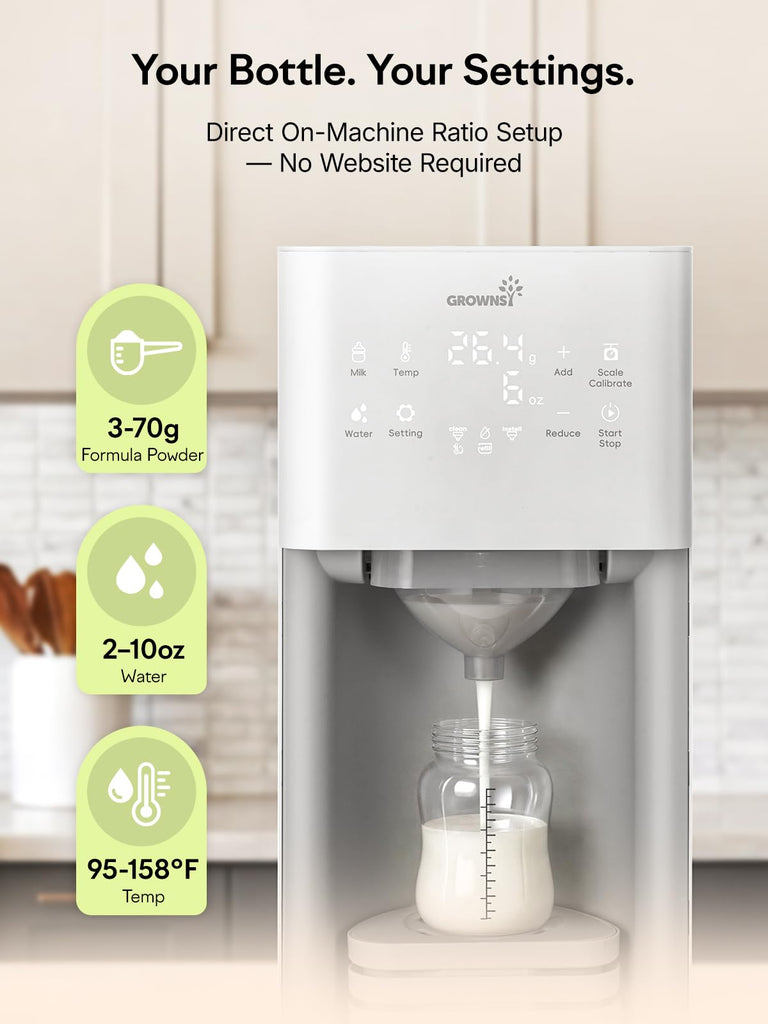 Baby Formula Dispenser, Ultra-Precise Automatic Formula Maker