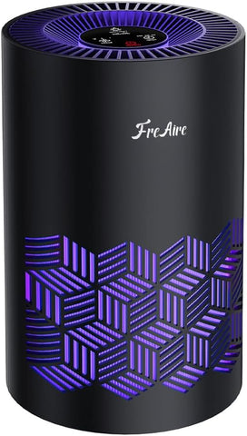 Air Purifiers for Bedroom, Air Purifiers for Home with Lights, HEPA Air Purifier Removes Dust Smoke 