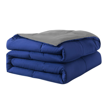 Down Alternative Bedding Comforter Queen Size - All-Season Soft Reversible Microfiber Bedding Comforter - Lightweight