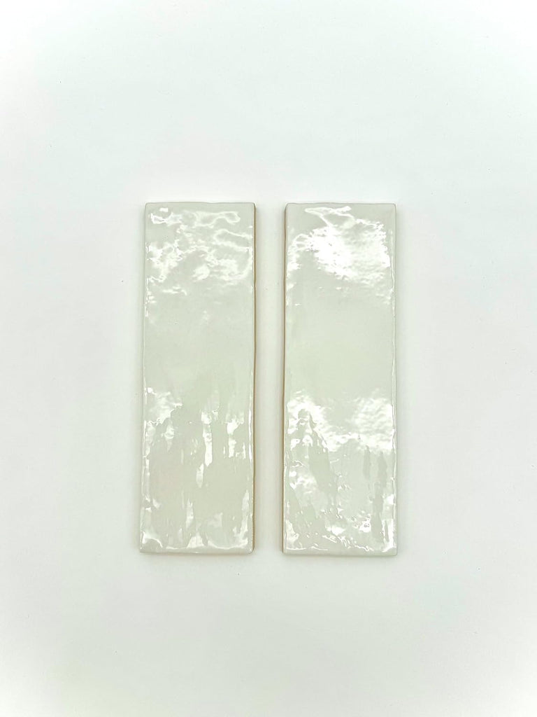 Rivian Zellige 2.5" x 8" Ceramic Wall Tile (5.38 Sq. Ft. / Case) (Blanc)