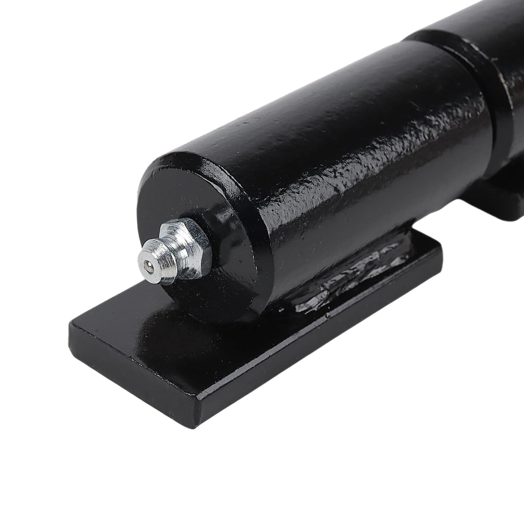 Barrel Gate Hinges, 5 Inch, 450 lbs Load Capacity, Black, 6-Pack