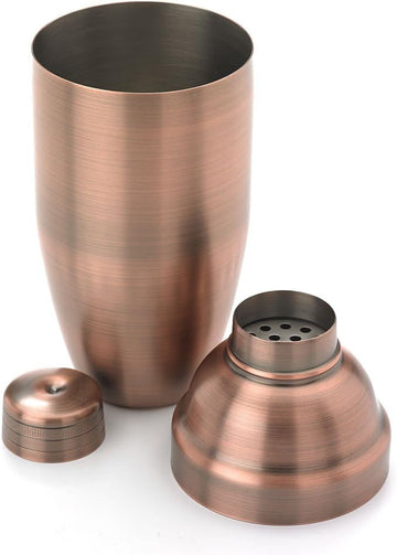 Cocktail Shaker, 24oz (700 ml), Antique Copper,M37039ACP