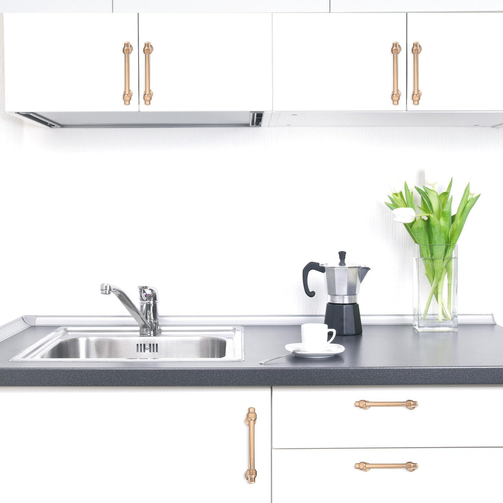 10 Pack 3-3/4 inch(96mm) Champagne Bronze Kitchen Cabinet Handles Cabinet Pulls Gold Drawer Pulls Kitchen Cabinet