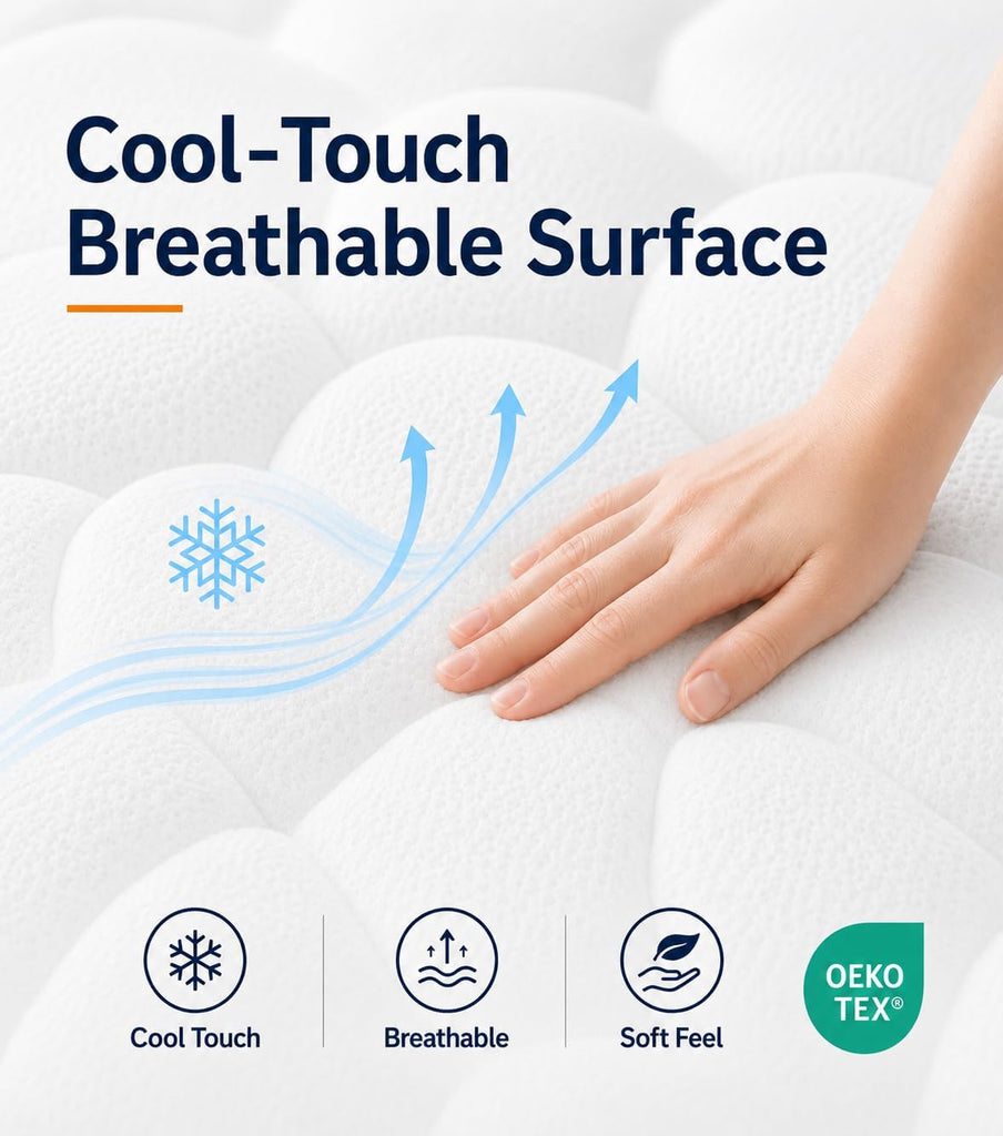 Full Size Mattress, 14 Inch Medium Firm Hybrid Full Mattress, Full Size Mattress in A Box, Memory Foam Individually