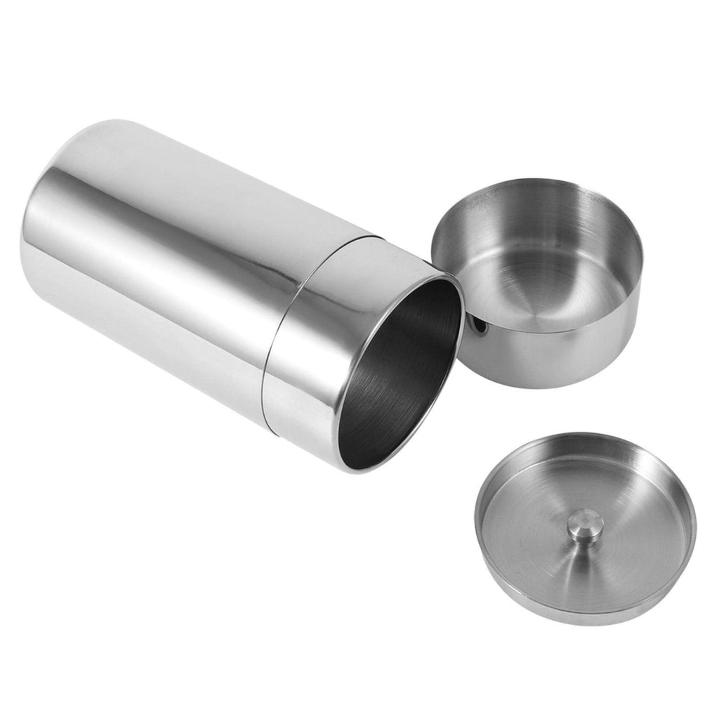 Tea Canister, Double Seal Stainless Steel Tea Tin Canister with Airtight Double Lids for Loose Tea Coffee Candy Herbs