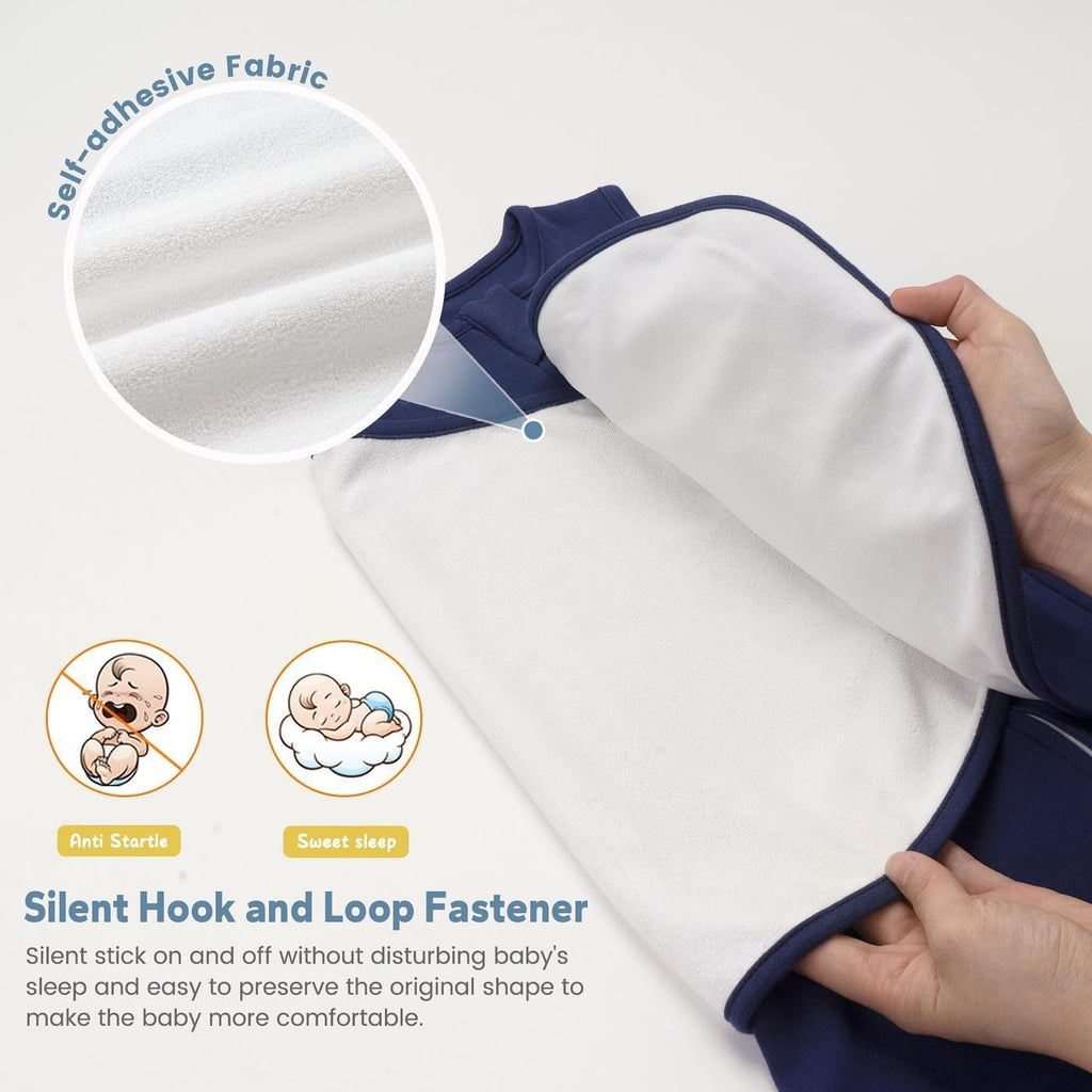 Baby Swaddle Sleep Sack, 1.0 TOG, 100% Cotton