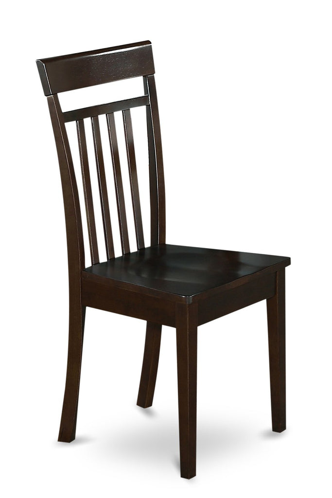 West Furniture 6 Piece Kitchen Table Set Contains a Rectangle Dining Table and 4 Dining Chairs with a