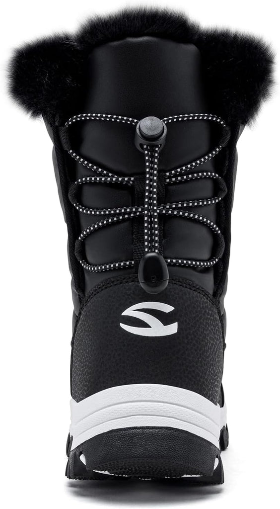 Boys Girls Water Resistant Winter Snow Boots